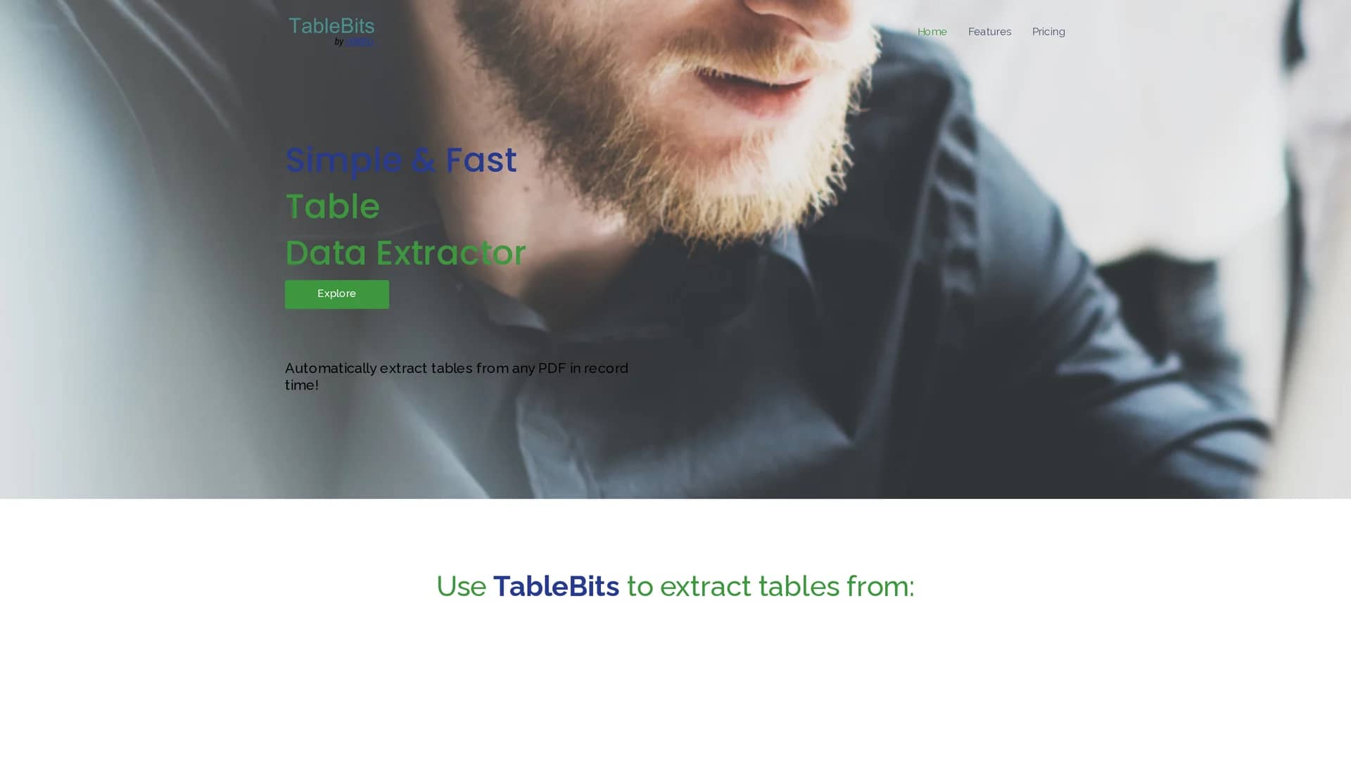 tablebits-by-lensell homepage