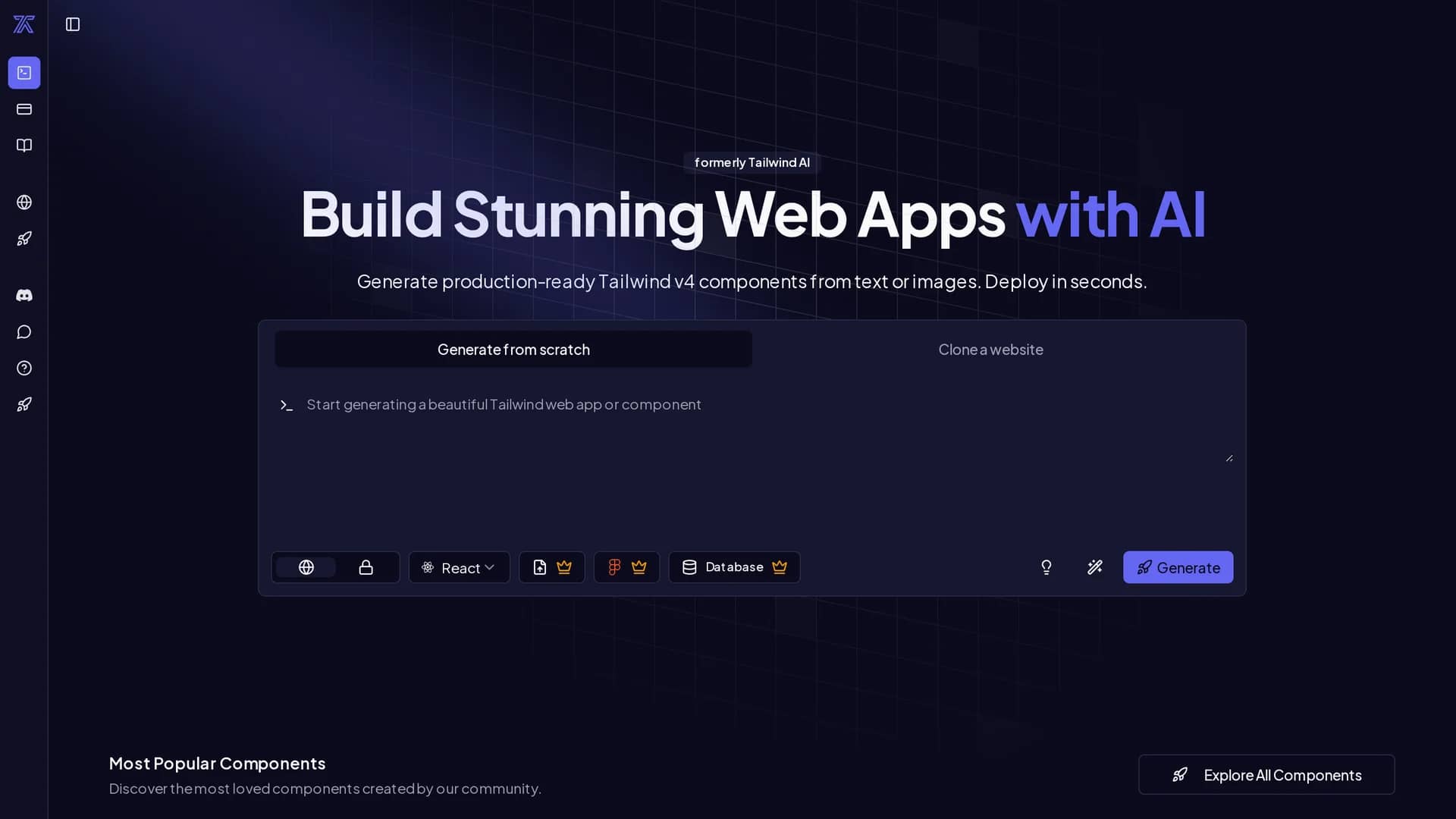 tailwind-ai homepage
