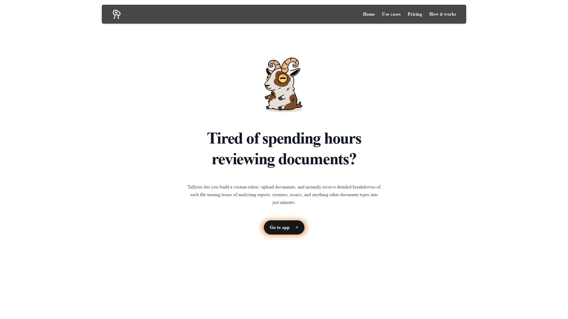 tallyrus homepage