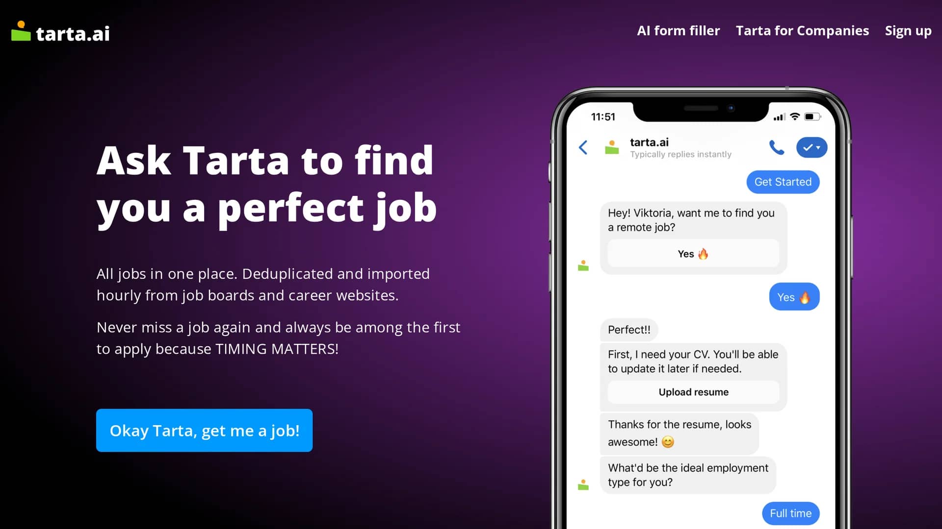 tarta-ai homepage