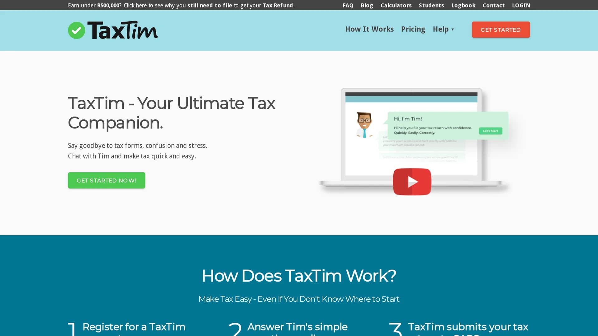 taxtim-com homepage