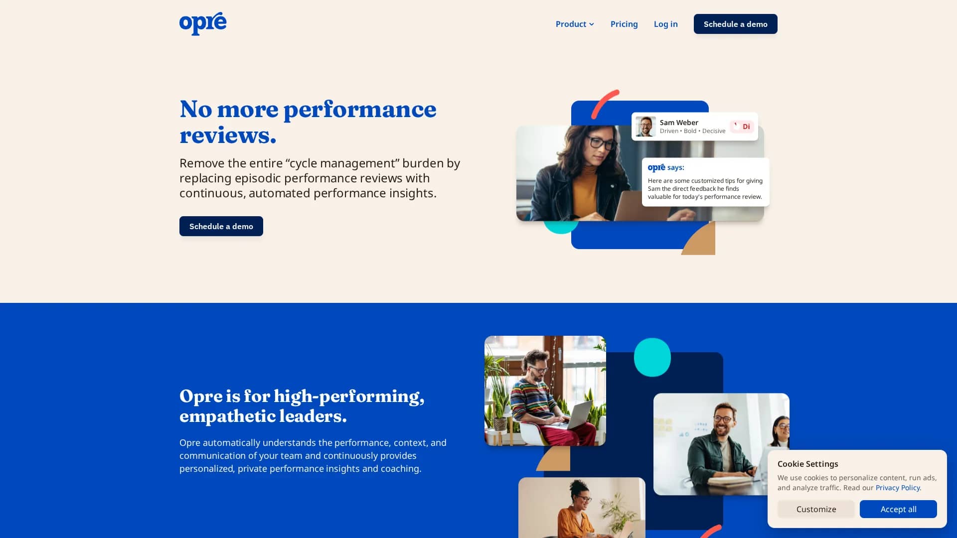 teaming homepage