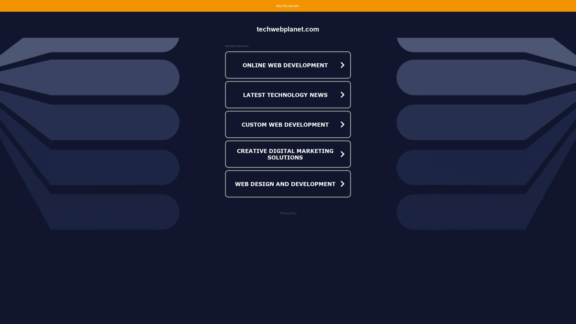 tech-web-planet homepage