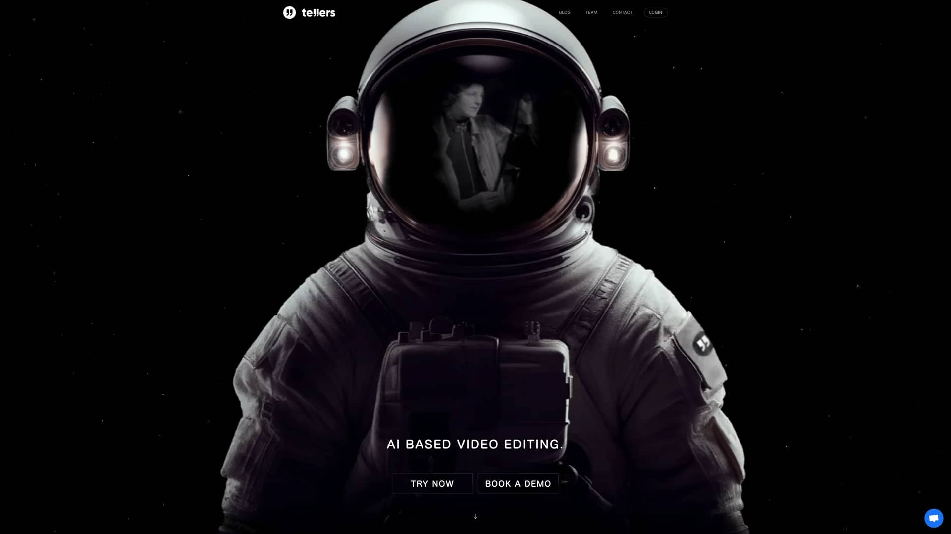 tellers-ai homepage