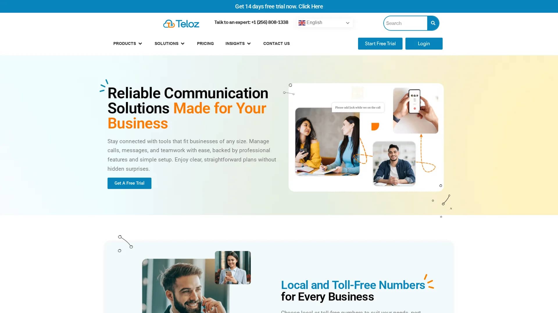 teloz homepage