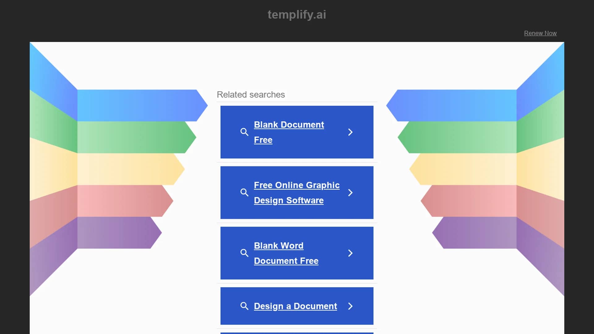 templify-ai homepage