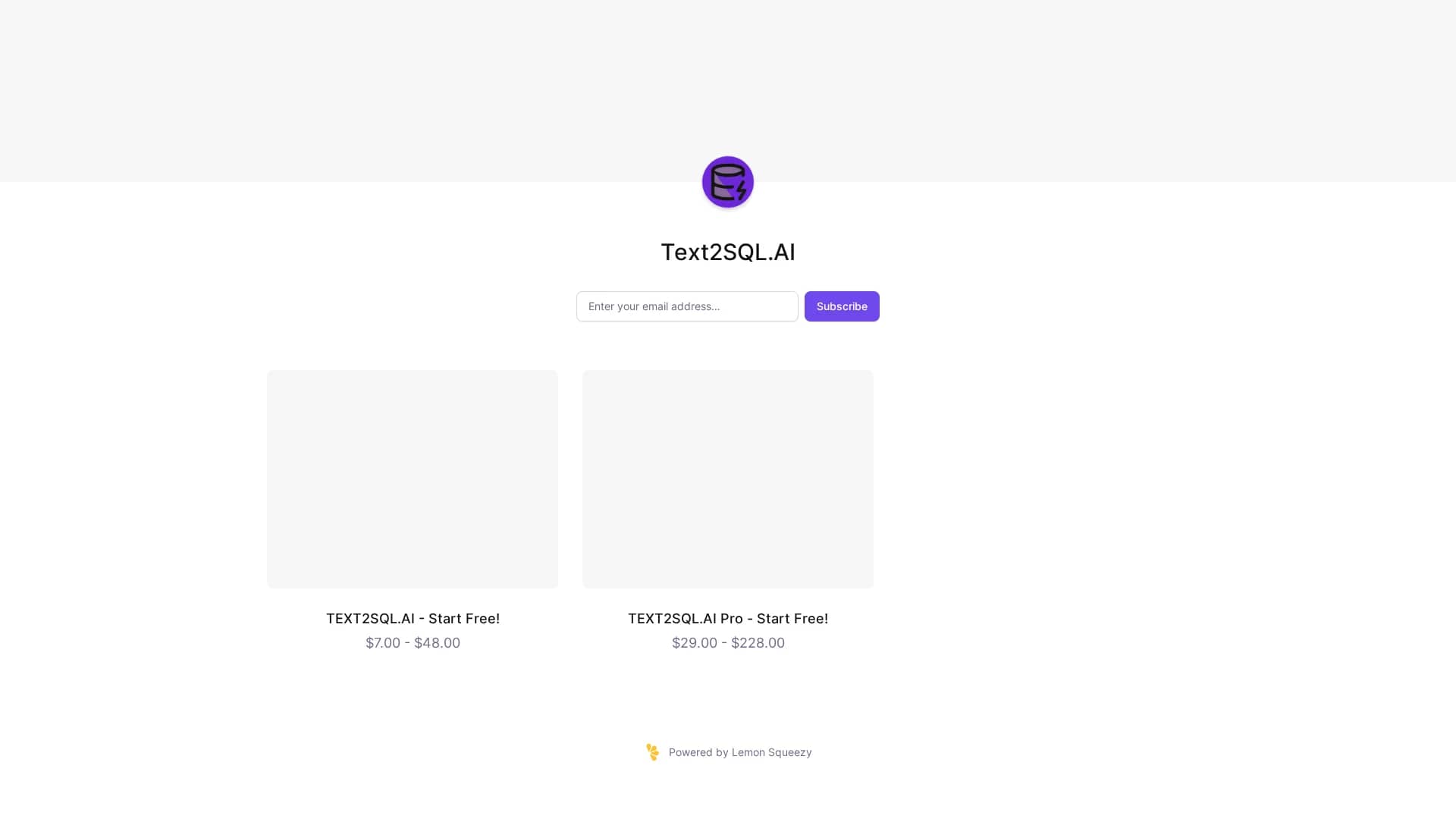 text2sql-ai homepage
