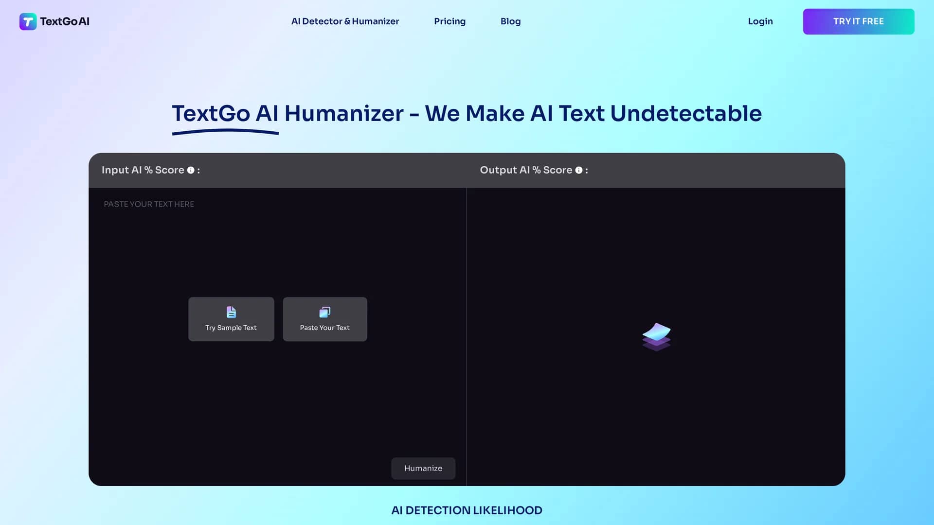 textgo-ai homepage