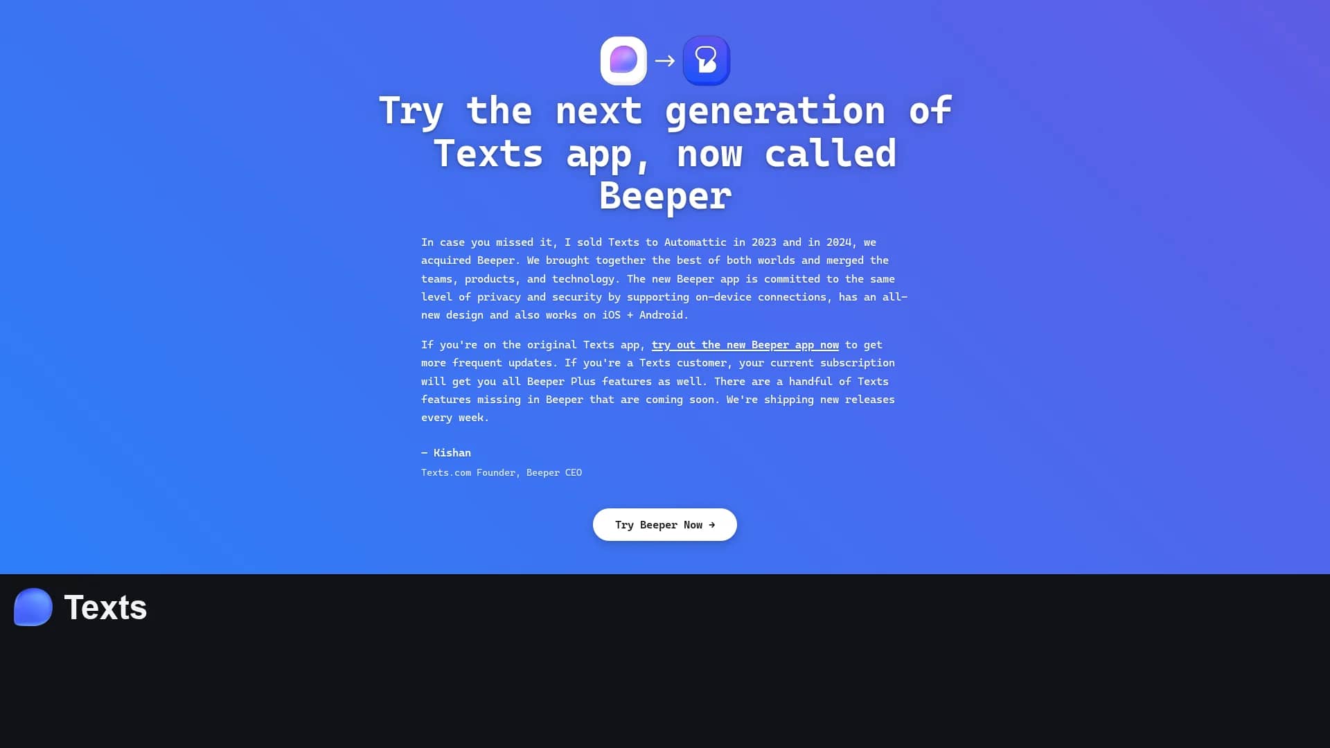 texts-com homepage