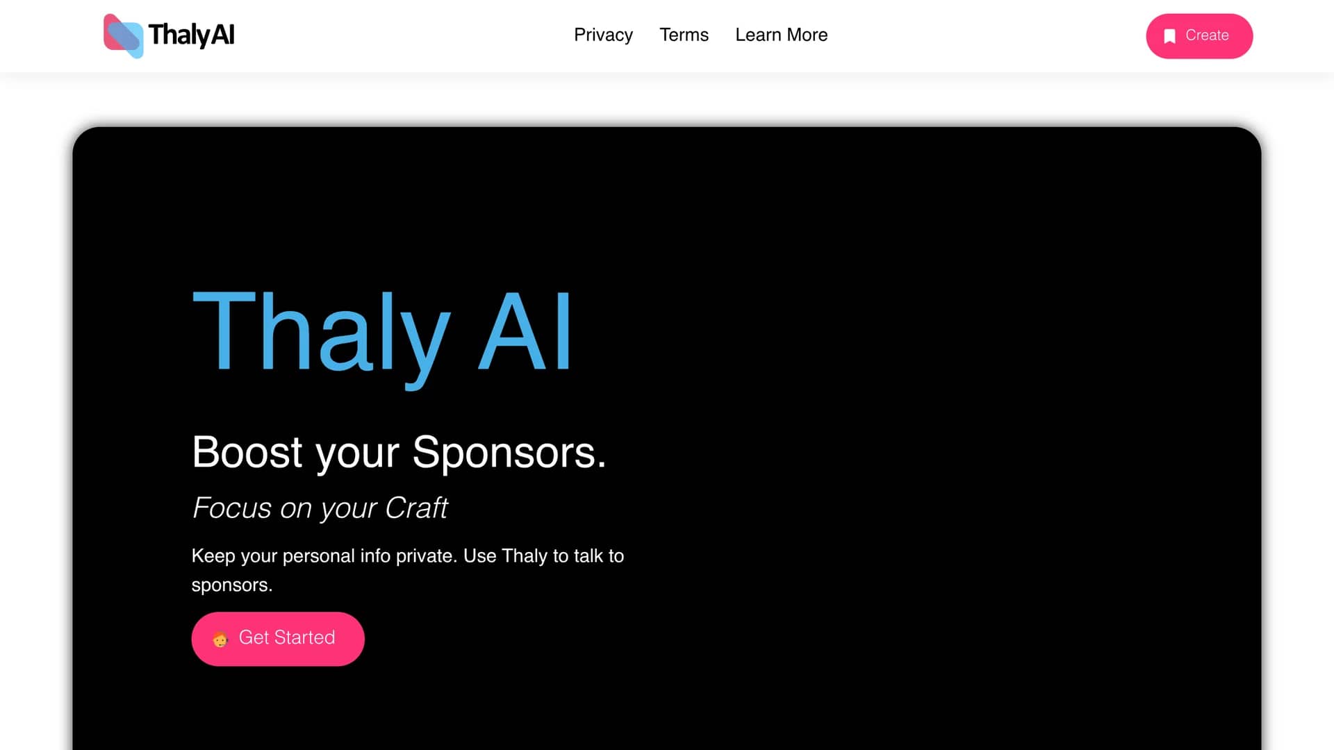 thaly homepage