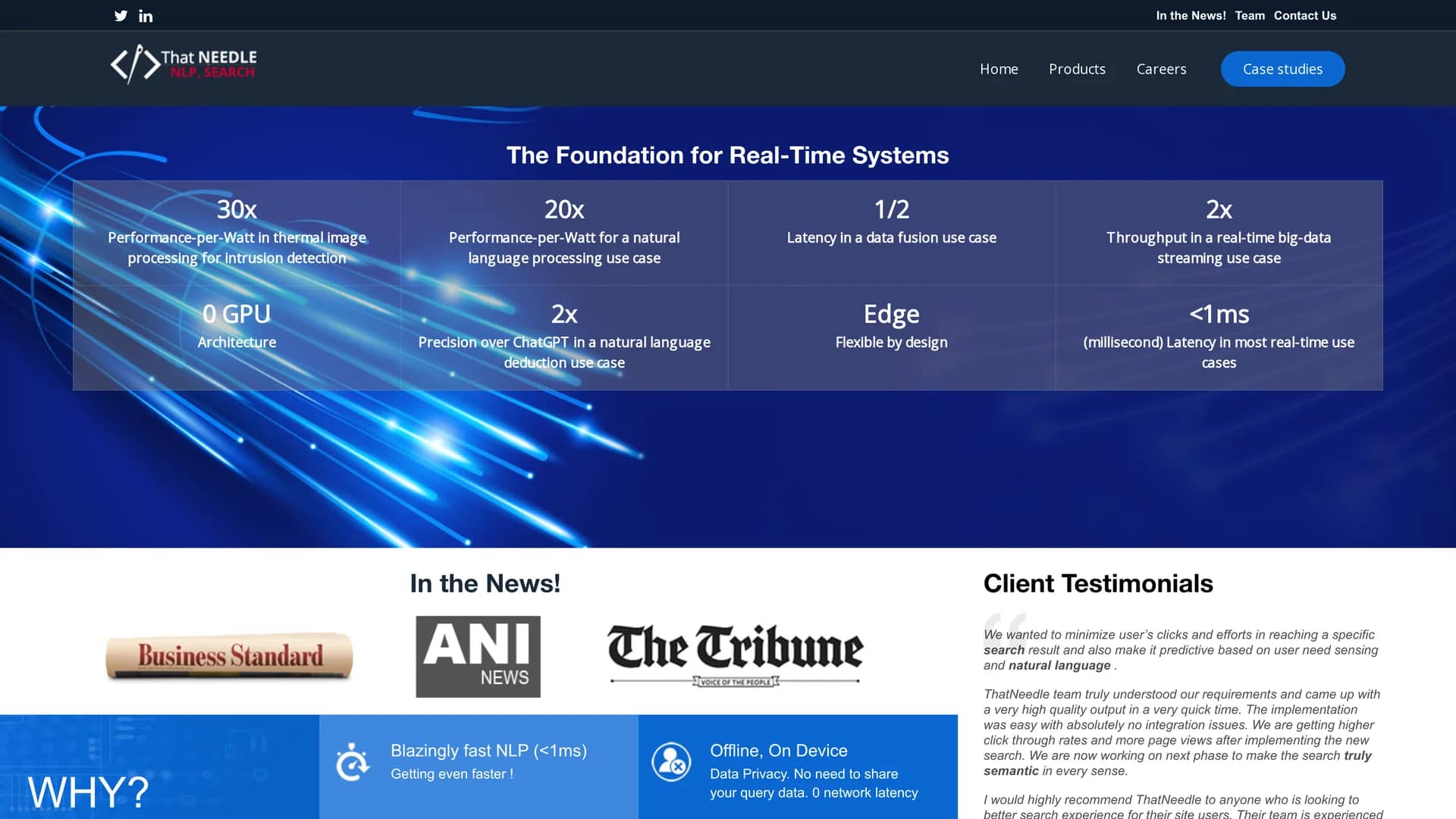 thatneedle homepage