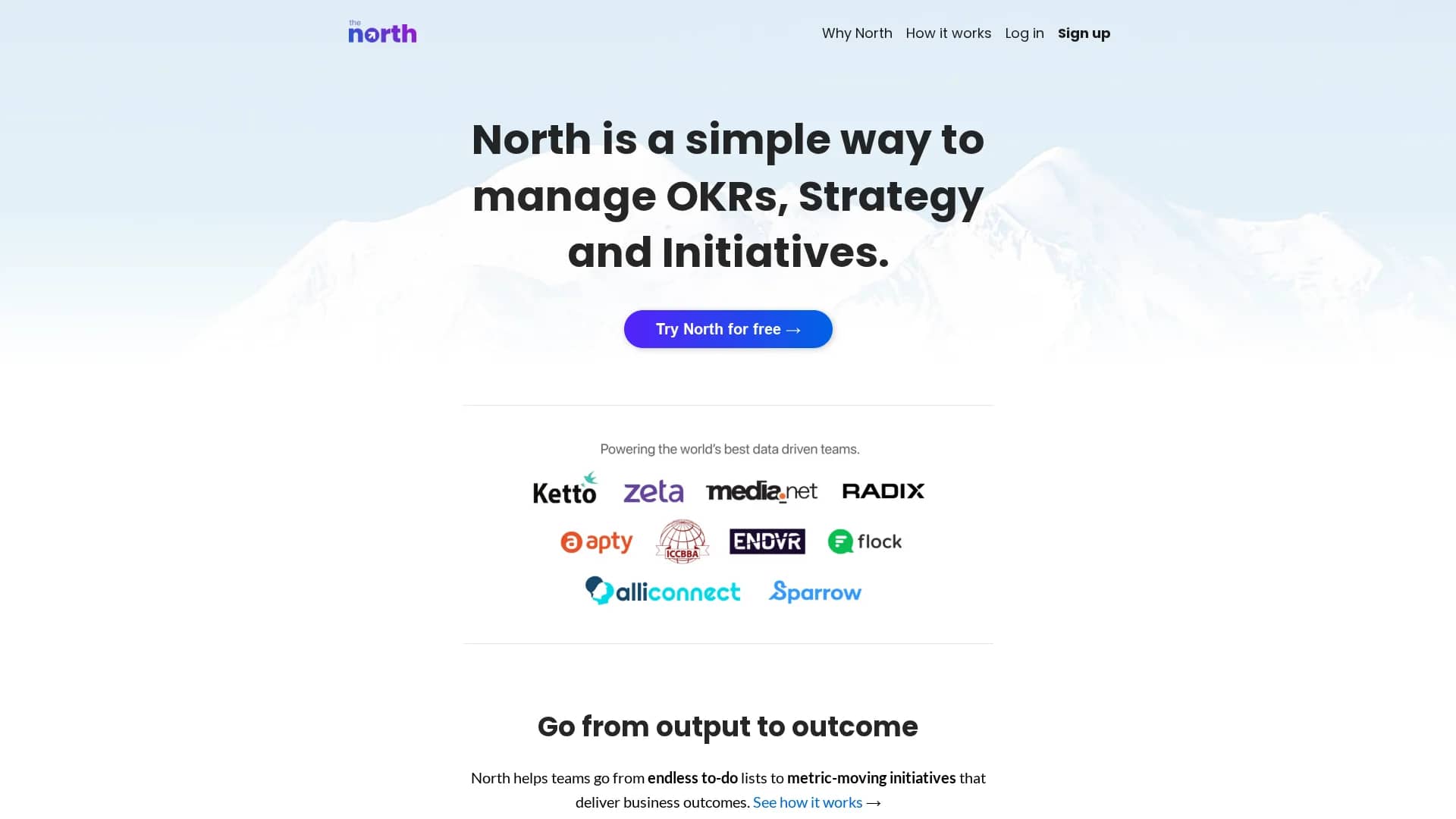 the-north homepage
