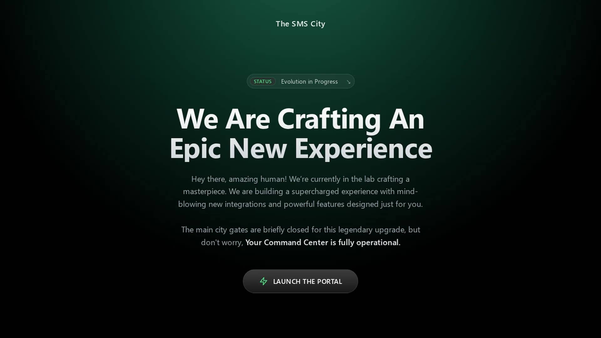 the-sms-city homepage