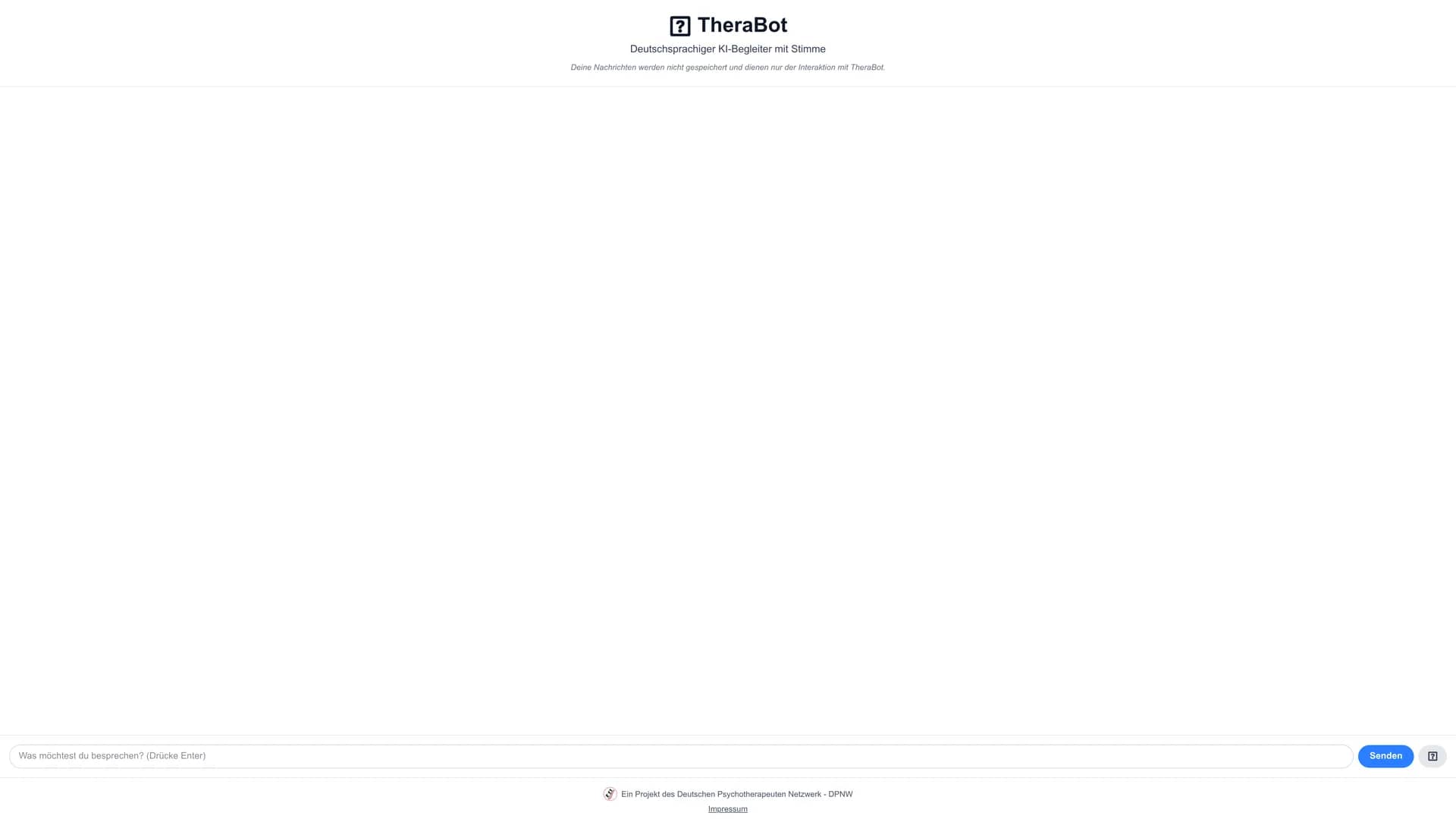 therabot homepage