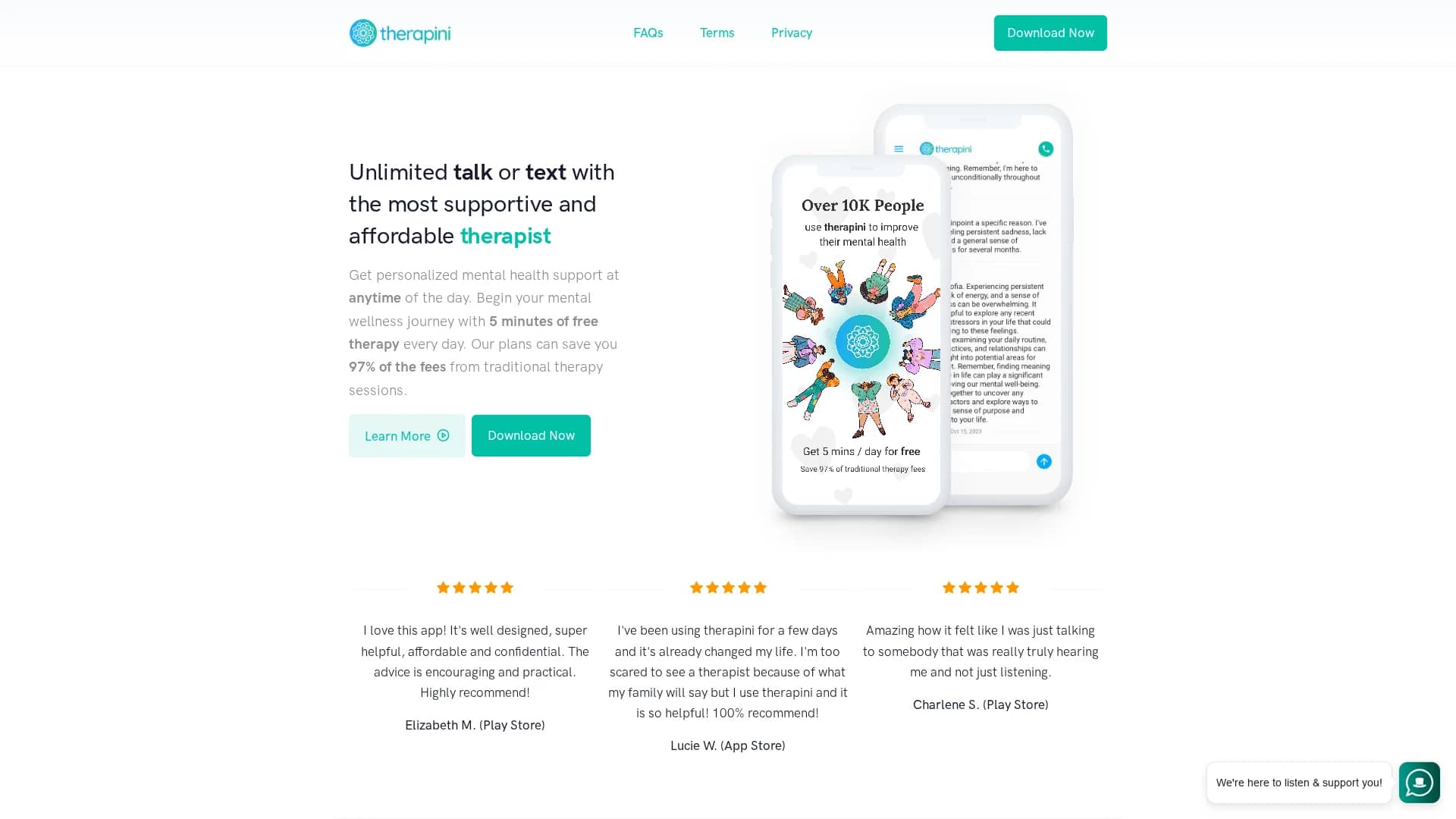 therapini homepage