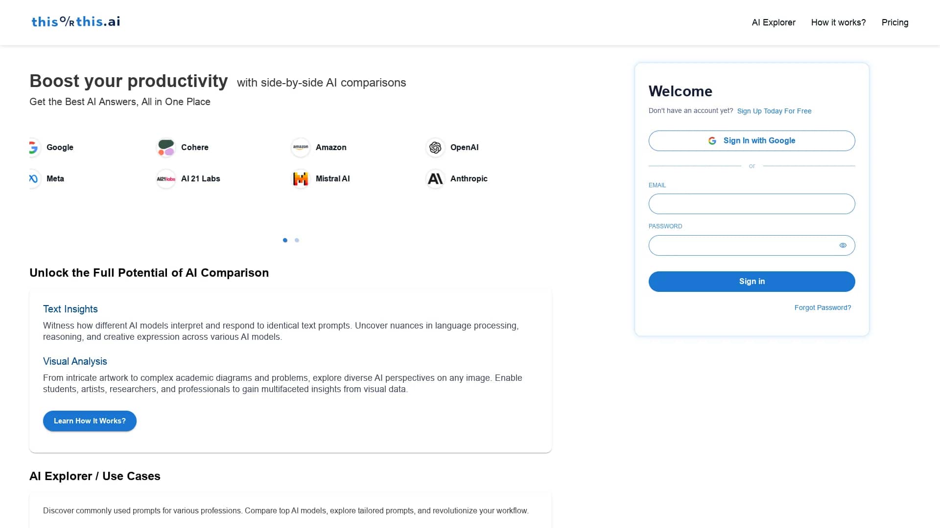 thisorthis-ai homepage