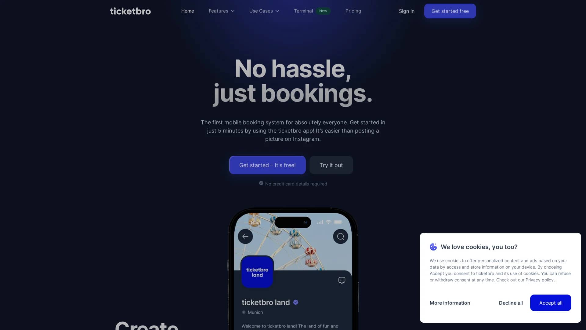 ticketbro homepage