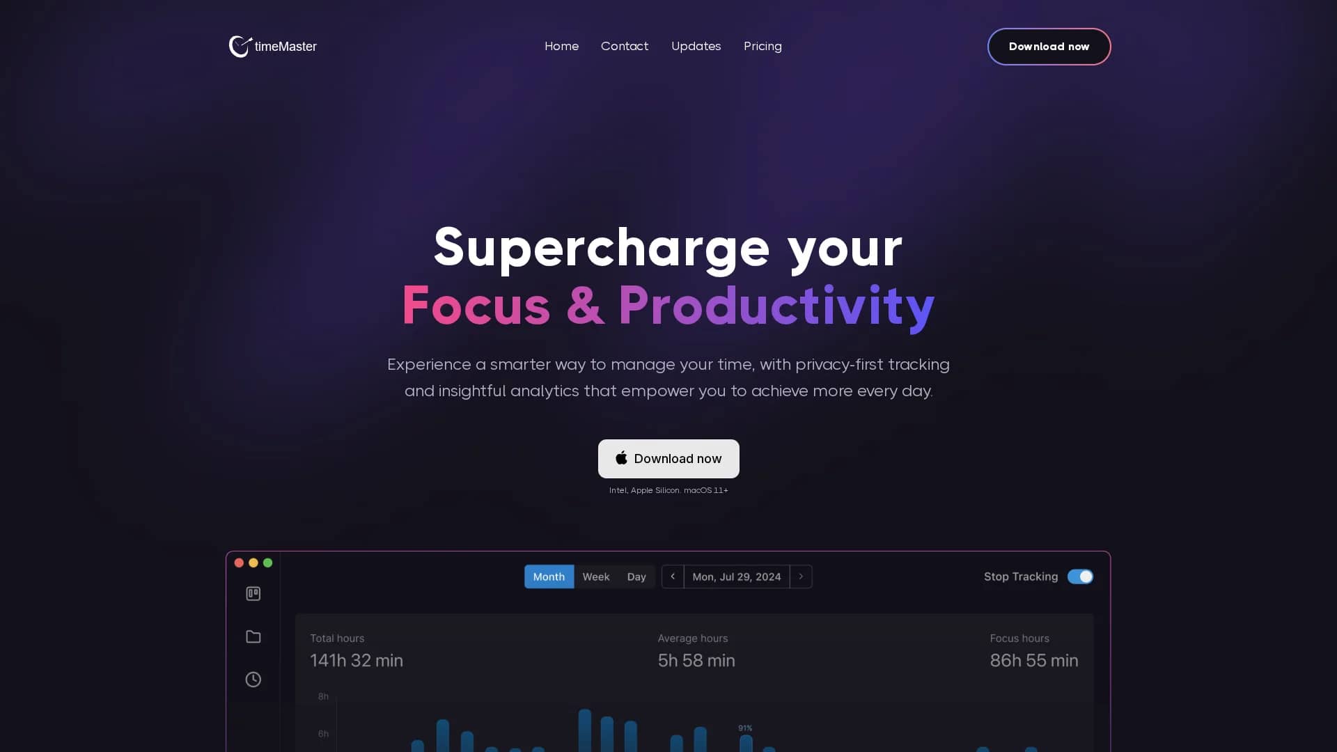 timemaster-ai homepage