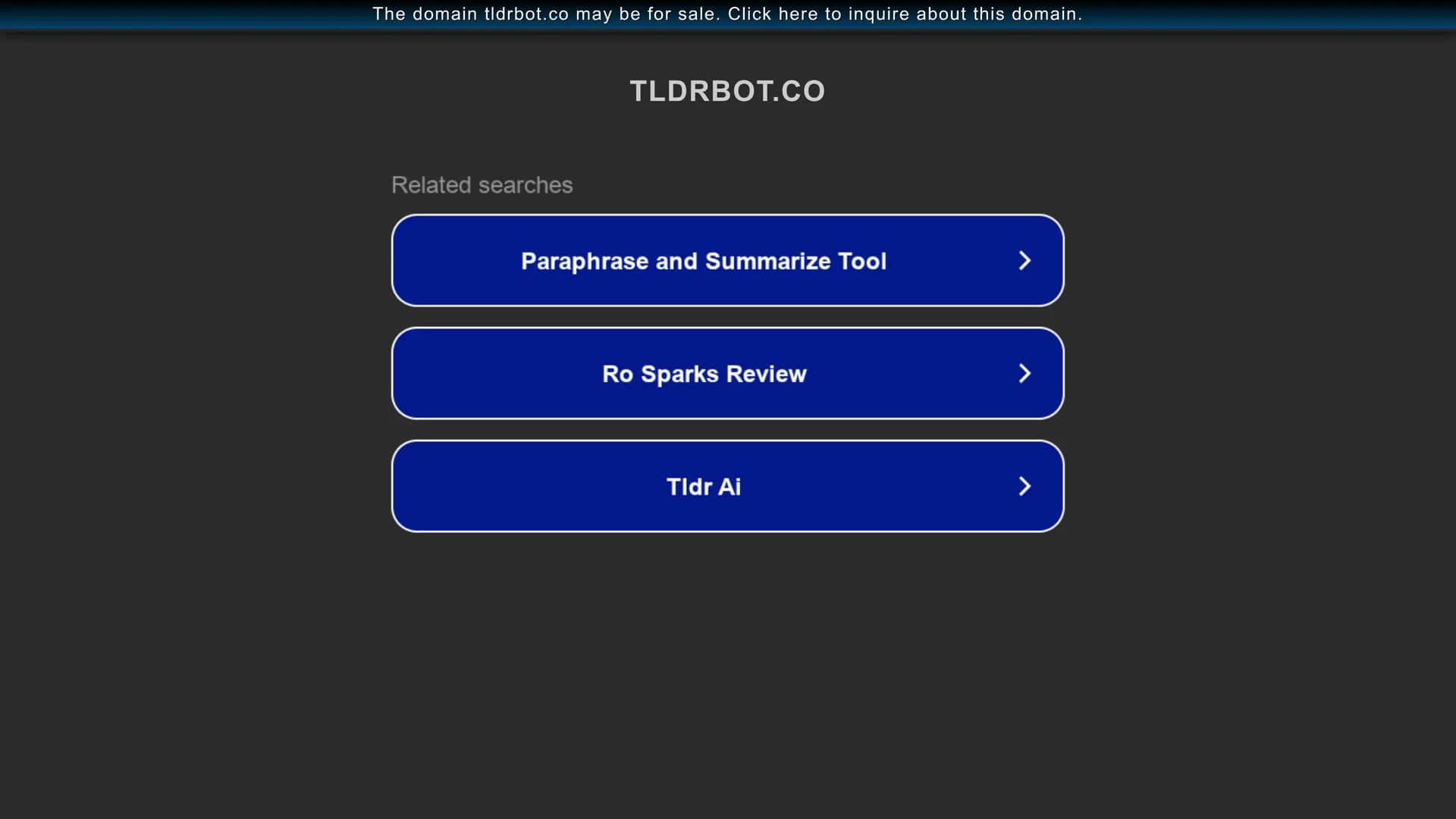 tldr-bot homepage