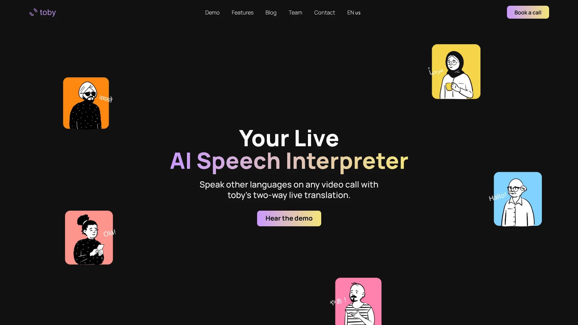 toby homepage