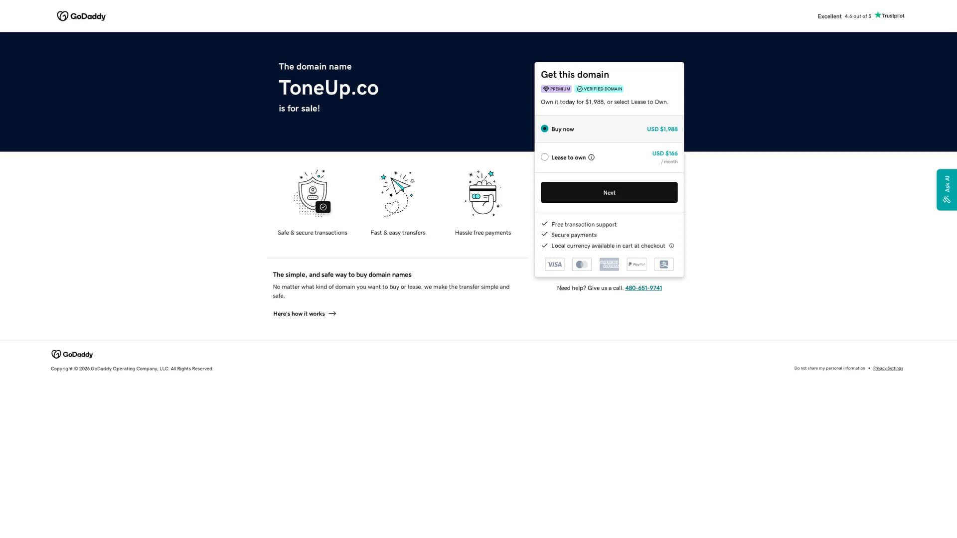 toneup homepage