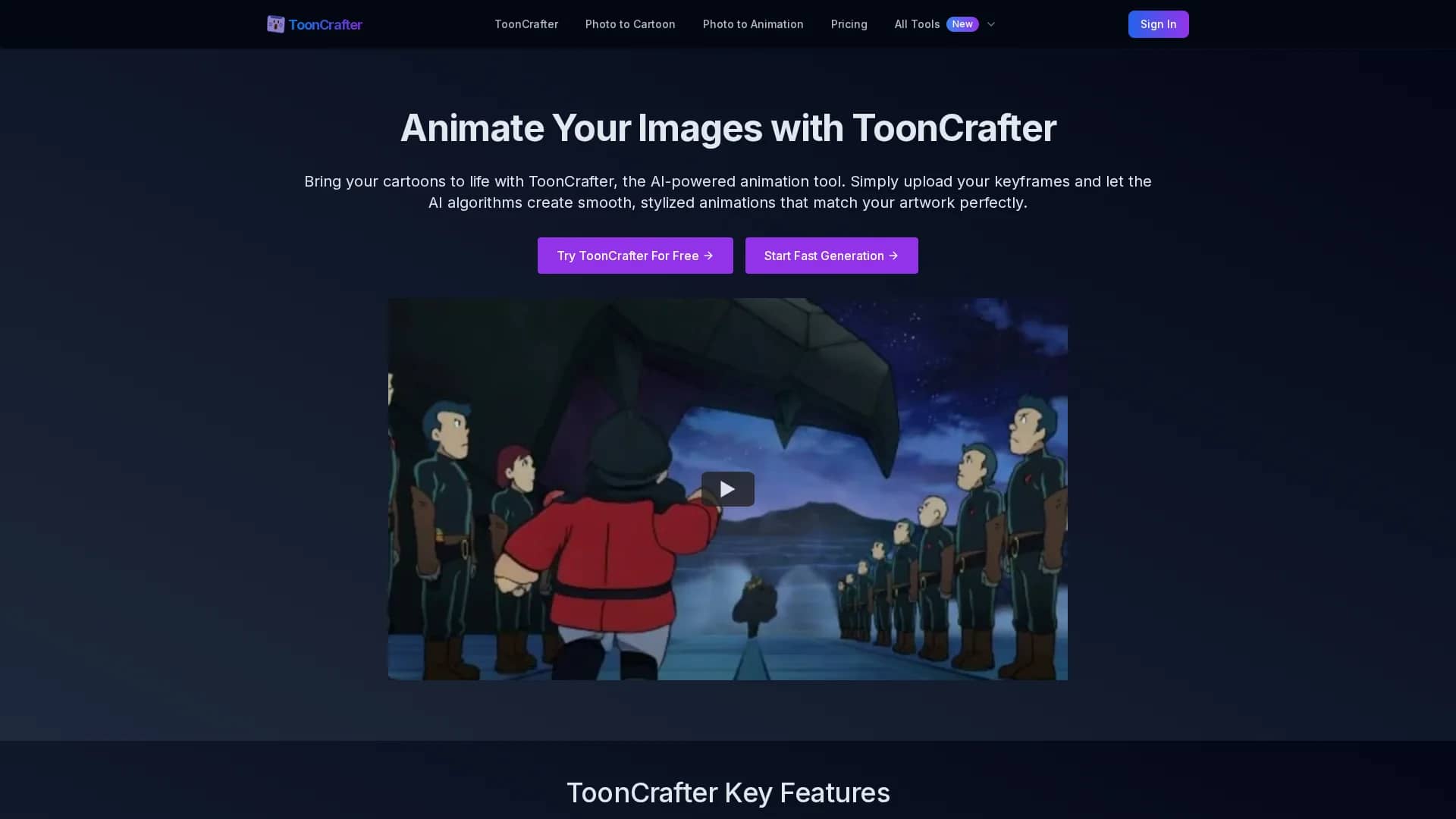 tooncrafter homepage