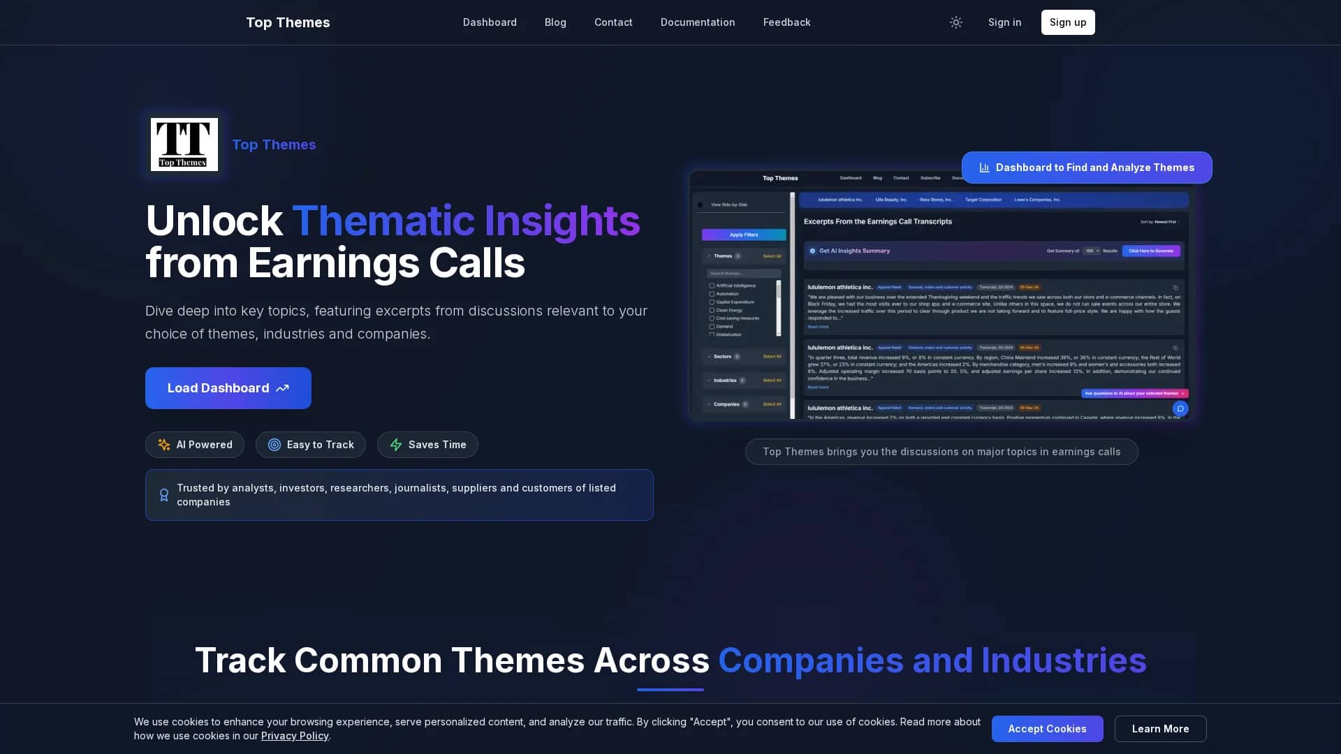 top-themes homepage