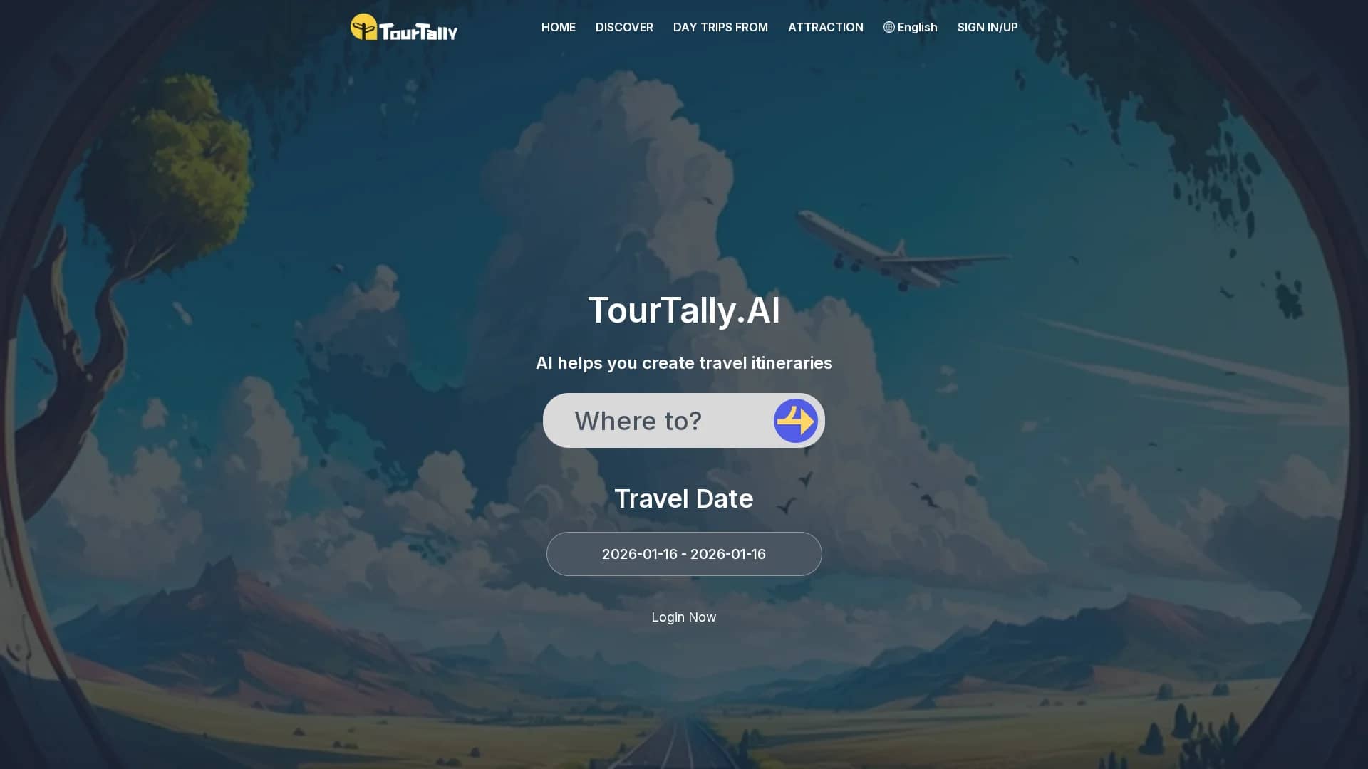 tourtally homepage