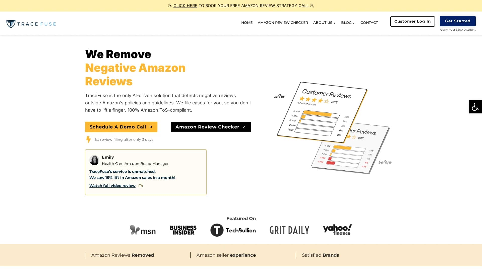 tracefuse homepage