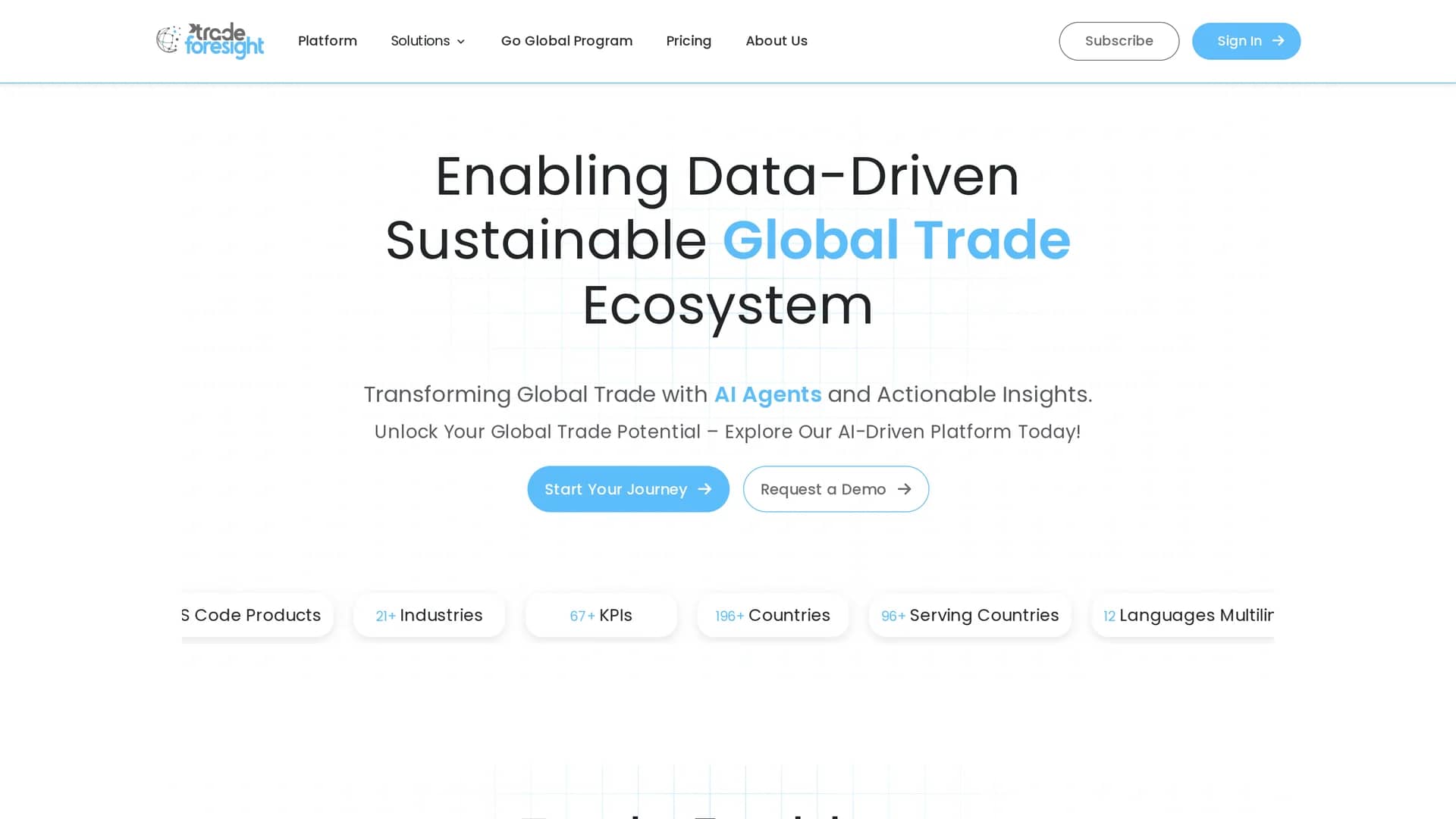 trade-foresight homepage