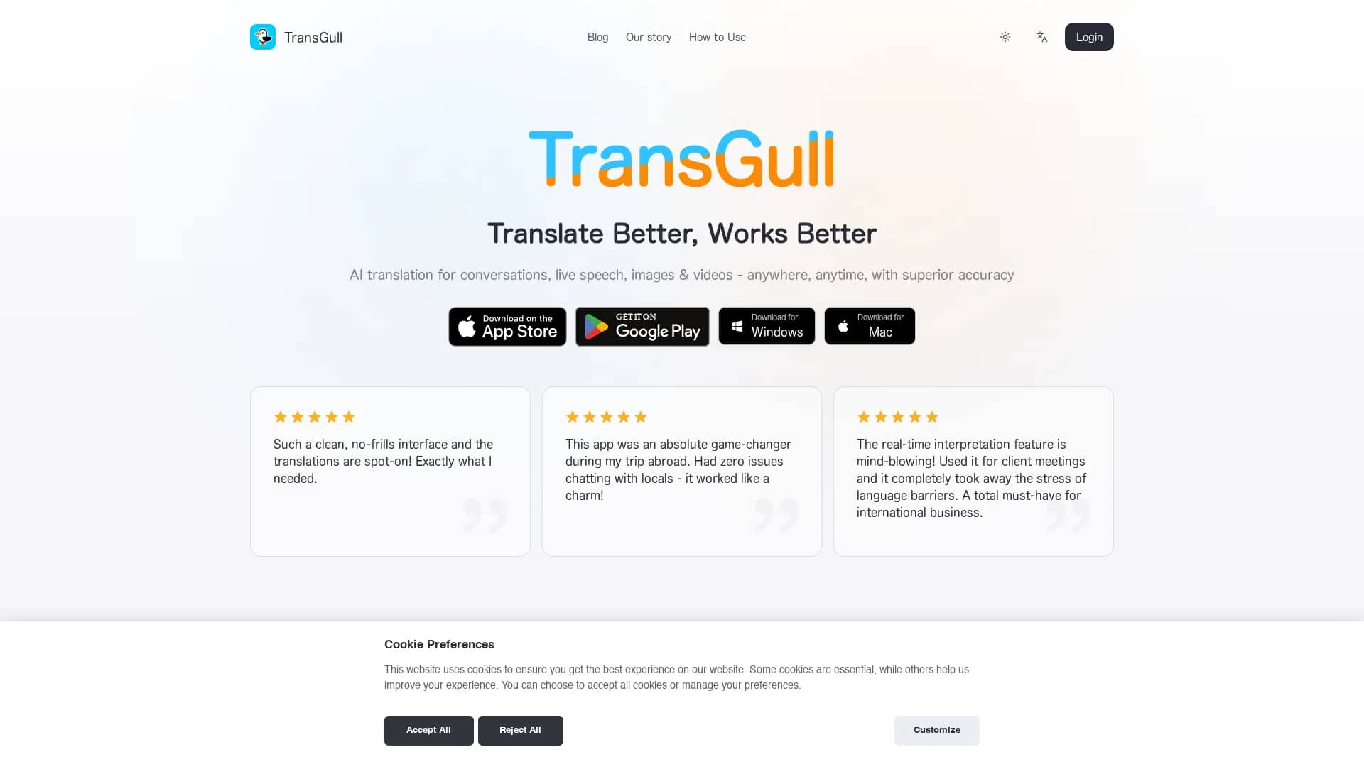 transgull homepage