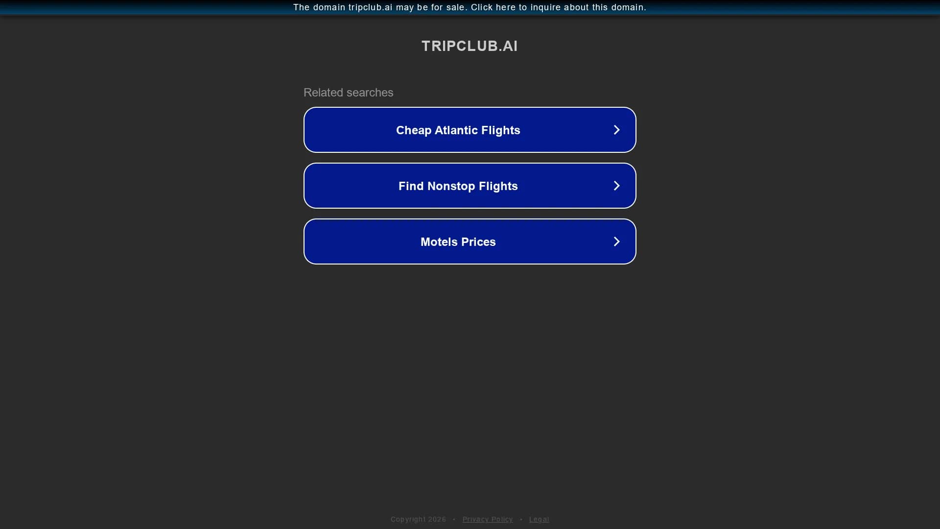 trip-club homepage