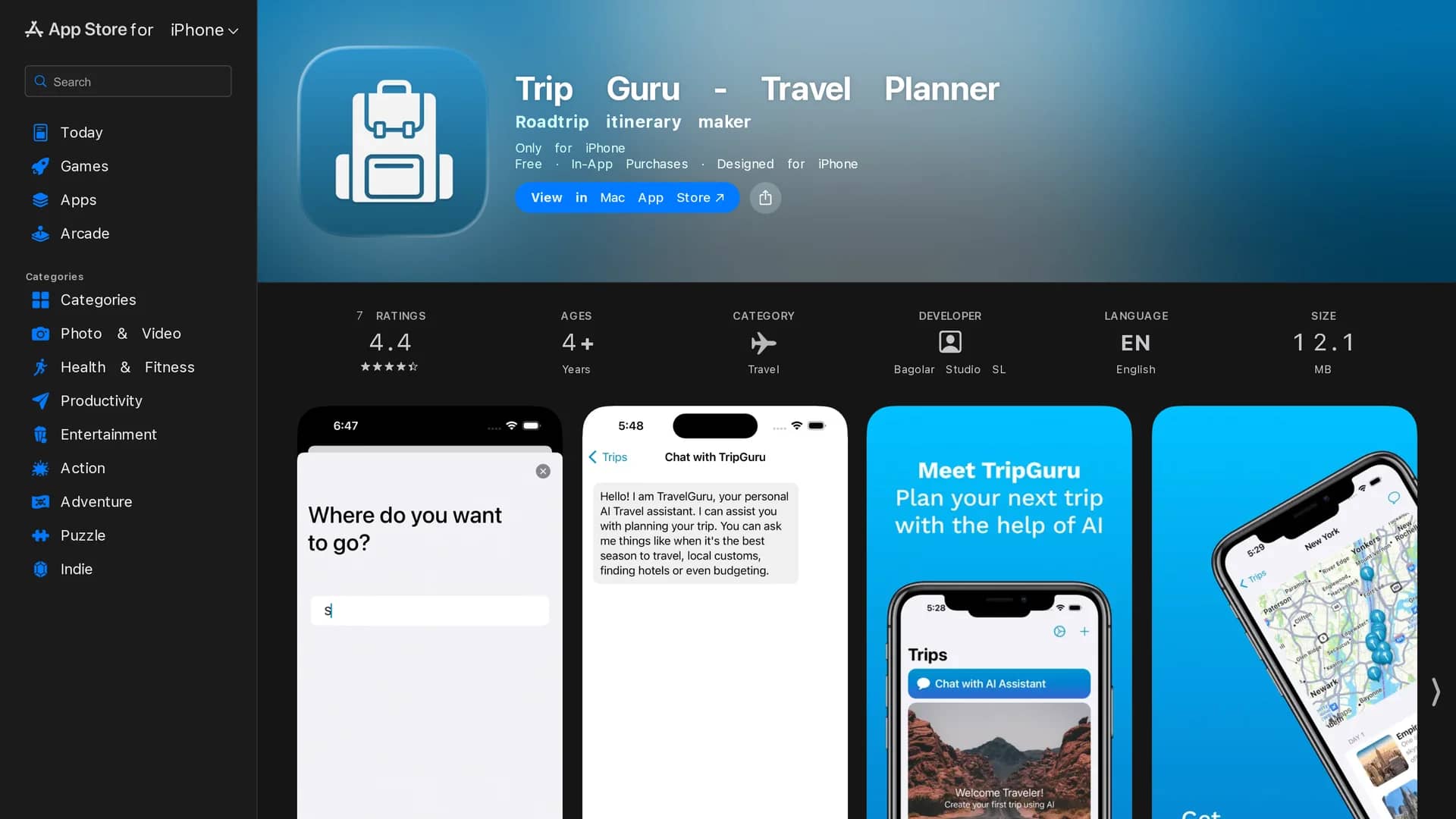 tripguru-ai-travel-planner homepage