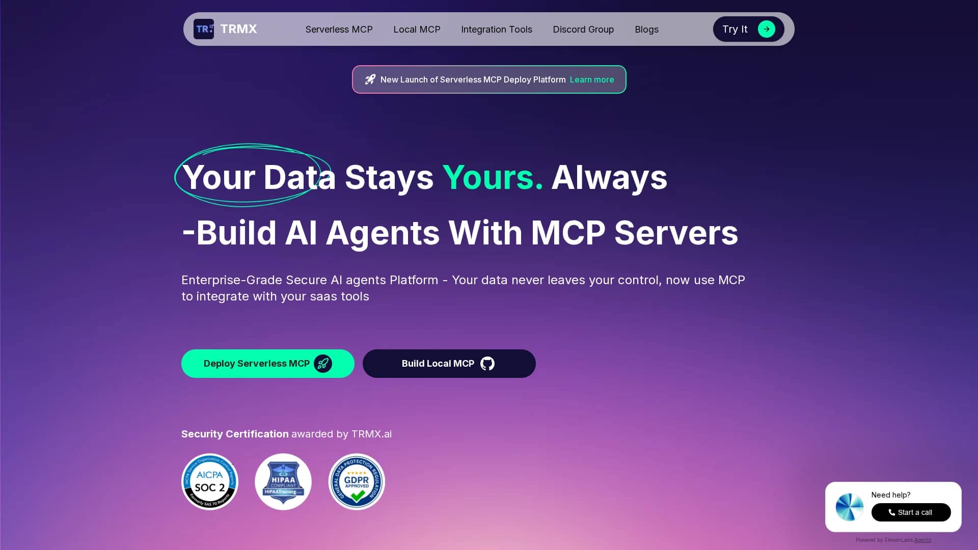 trmx homepage
