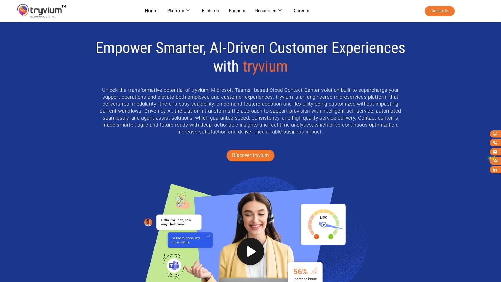 tryvium-ai homepage