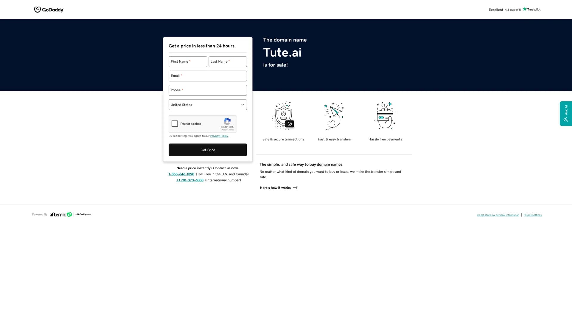 tute-ai homepage