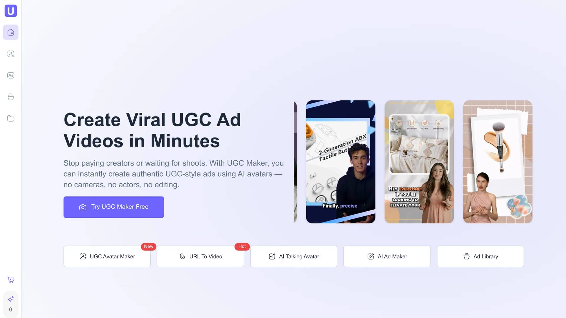 ugc-maker homepage