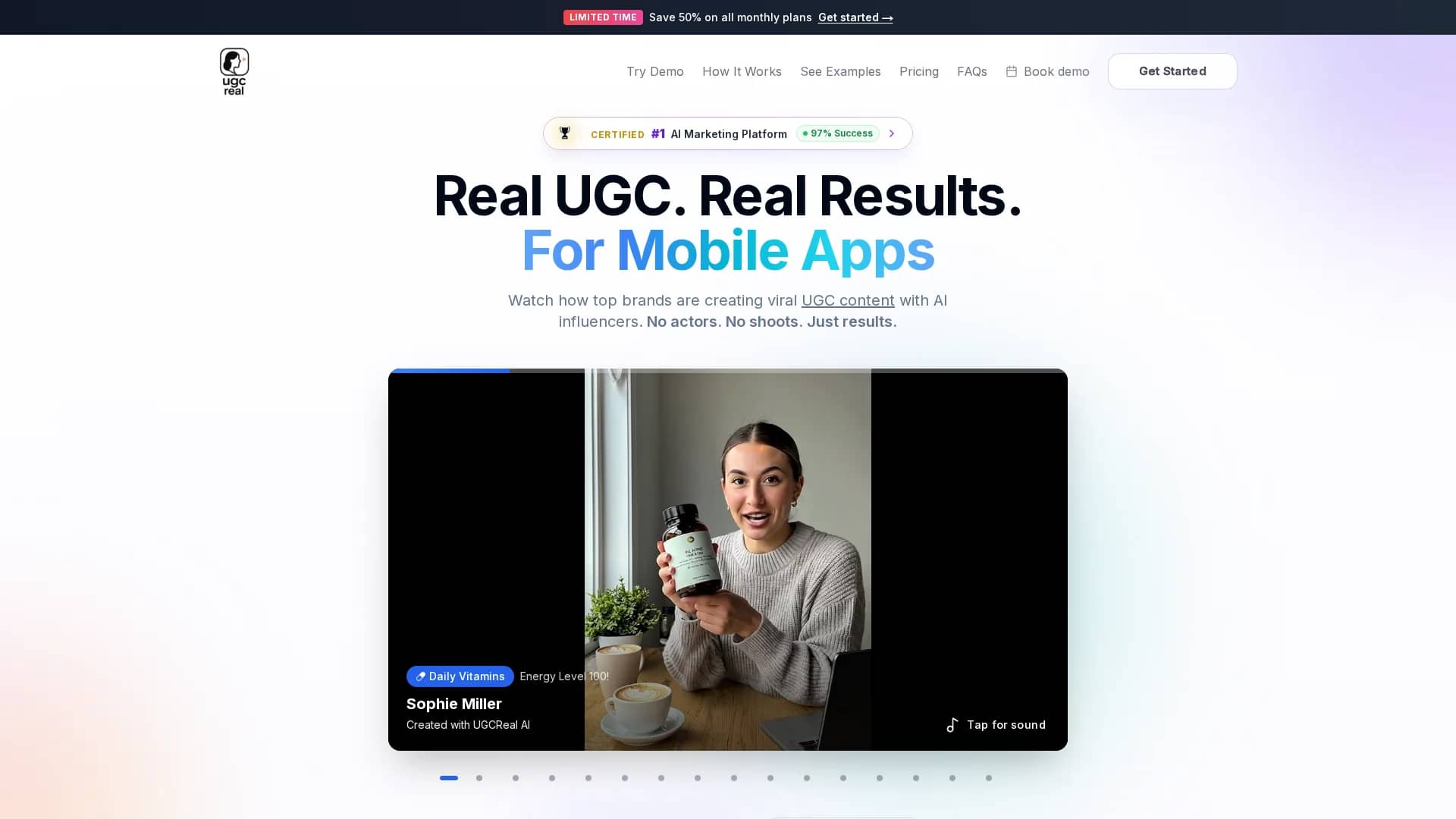 ugcreal homepage