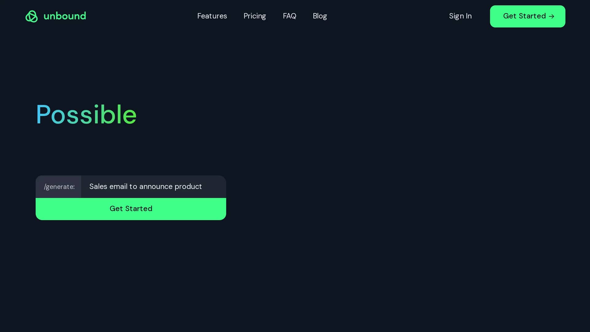 unbound homepage