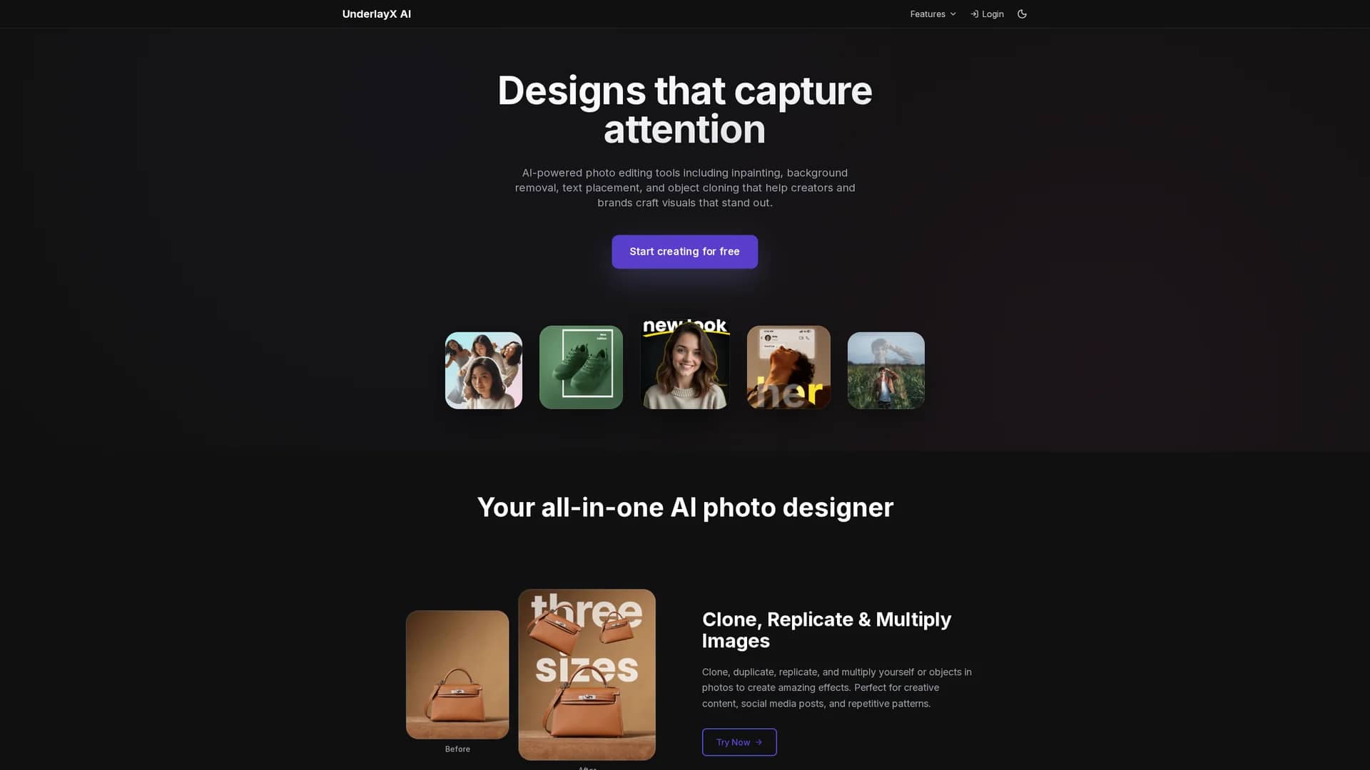 underlayx homepage