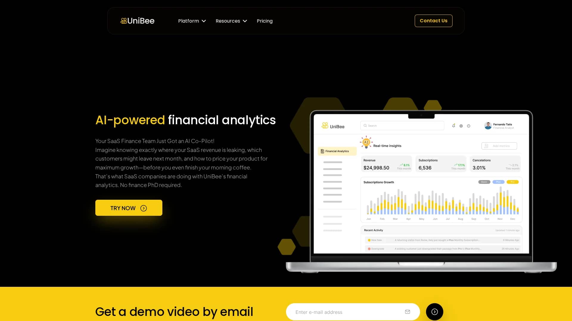 unibee homepage