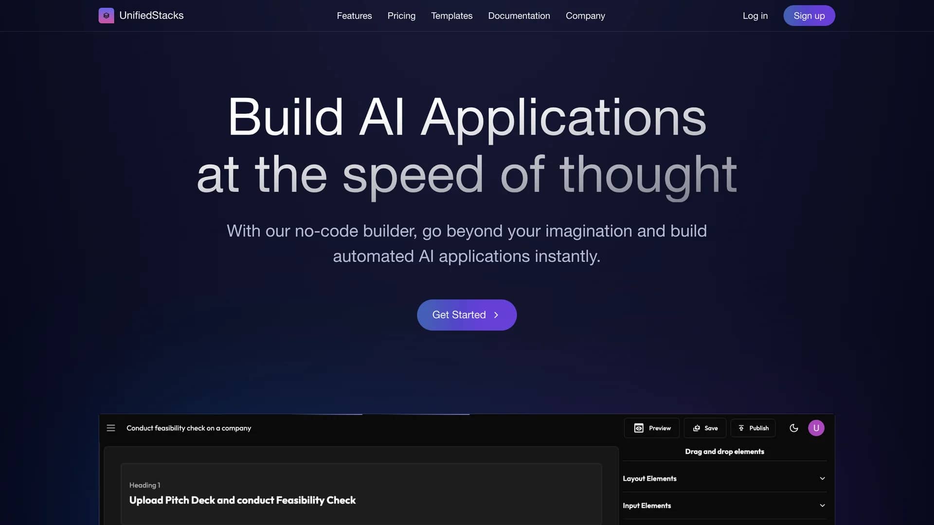 unifiedstacks homepage