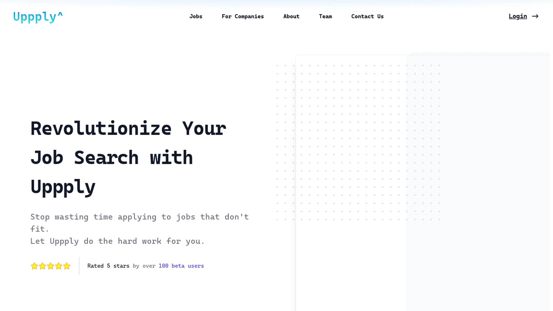 uppply homepage
