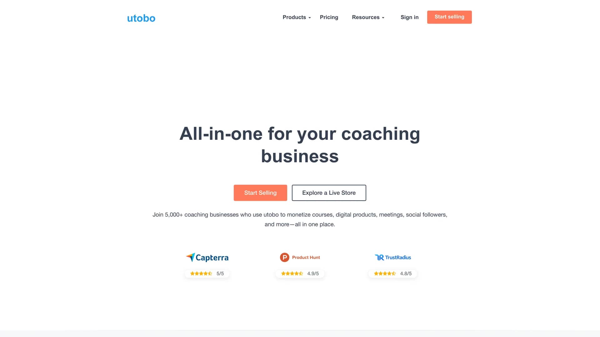 utobo homepage
