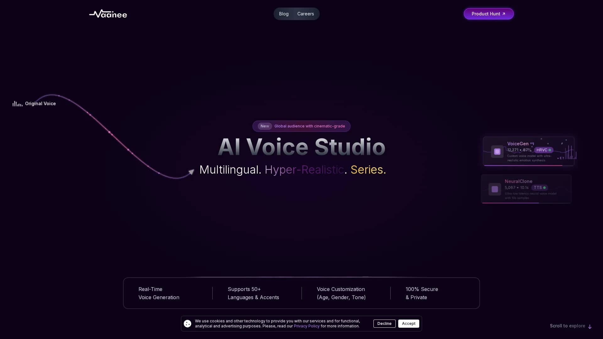 vaanee-ai-engine homepage