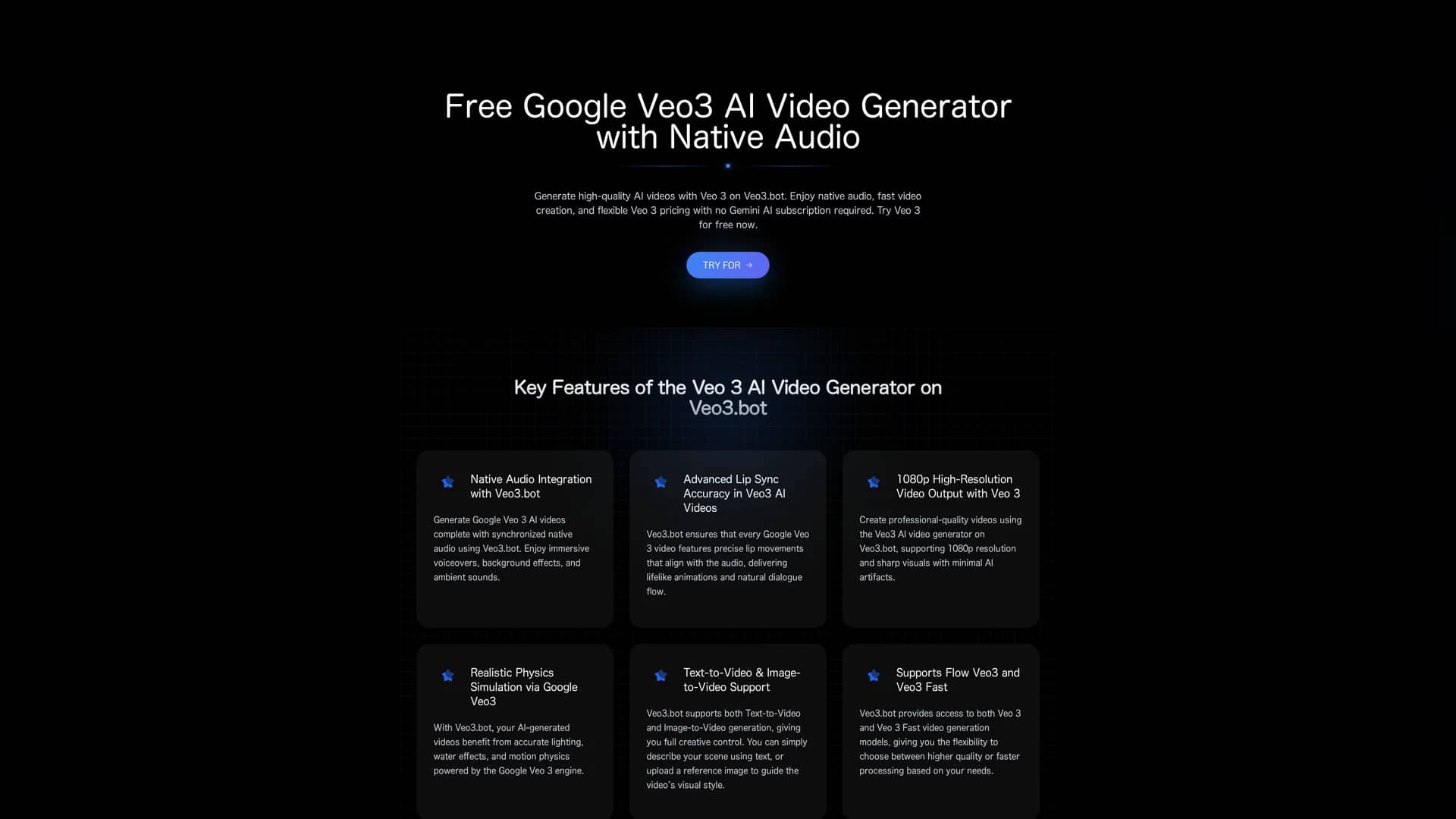 veo3-bot homepage