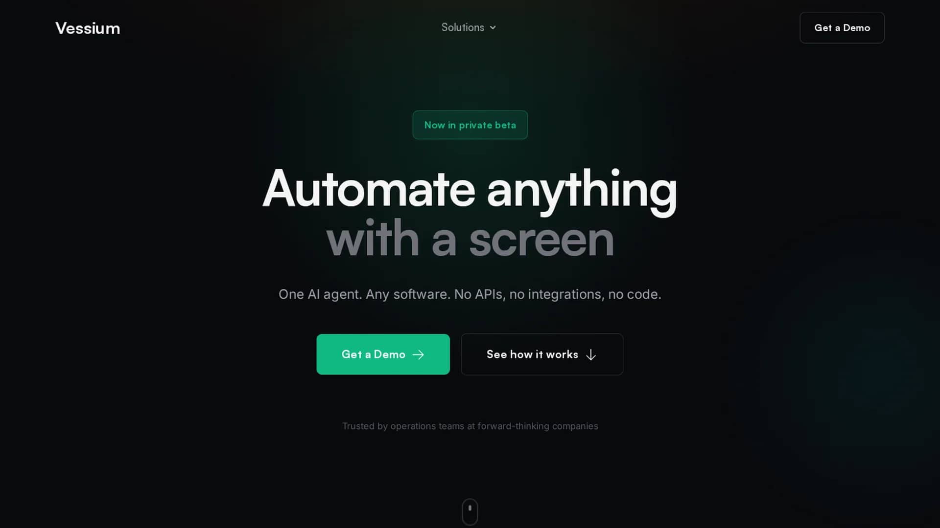 vessium homepage