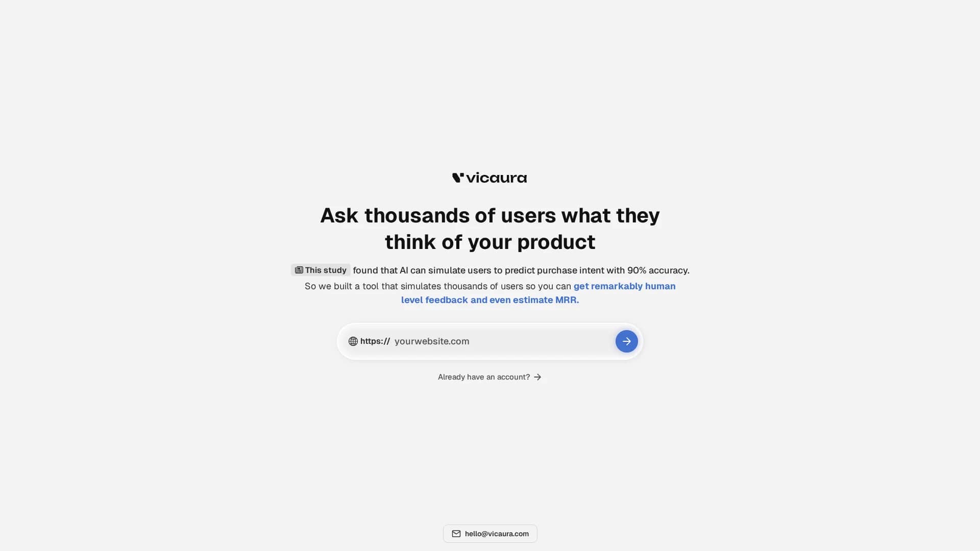 vicaura homepage