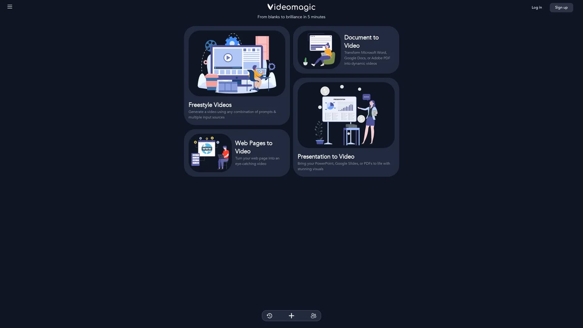 videomagic homepage
