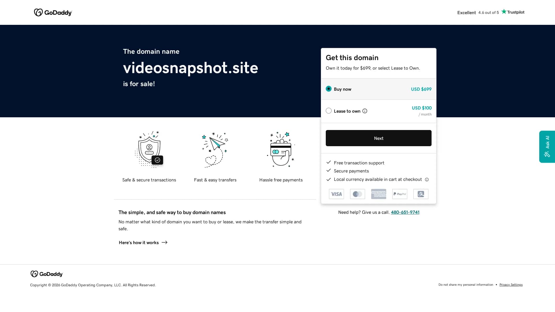 videosnapshot homepage